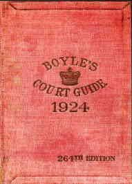 Boyle’s Court Guide 1924