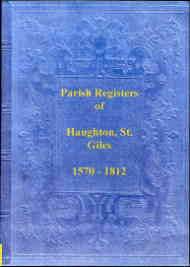Parish Registers of Haughton, St. Giles (Staffordshire)