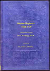 Image unavailable: Muston Parish Registers 1561-1730