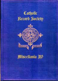 Catholic Registers Miscellania IV