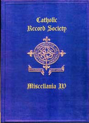 Image unavailable: Catholic Registers Miscellania IV