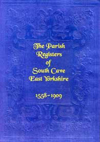 South Cave Parish Registers 1558-1909