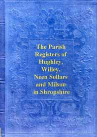 Hughley,Willey,Neen Sollars,Milson Parish Pegisters
