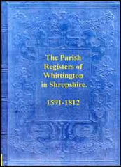 Image unavailable: Parish Registers of Whittington, Shropshire