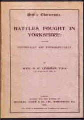 Image unavailable: Battles Fought in Yorkshire