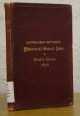 Australasian Methodist Ministerial General Index 1896