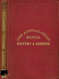The Australasian Medical Directory and Handbook 1883