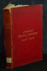 The Australasian Medical Directory and Handbook 1896