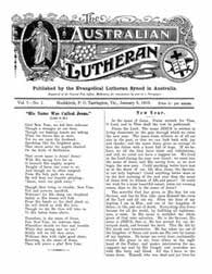 The Australian Lutheran 1913-20