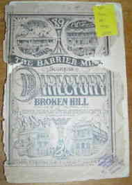 Barrier Miner Business Directory 1891