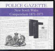 Image unavailable: New South Wales Police Gazette Compendium 1871-1875