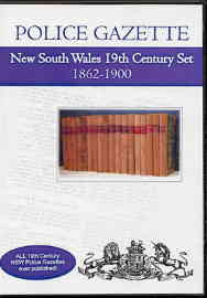 New South Wales Police Gazette 19th Century Set 1862-1900