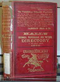 New South Wales Country Directory 1895 (Hall)
