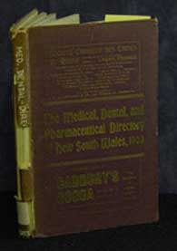 Medical, Dental and Pharmaceutical Directory of New South Wales 1903