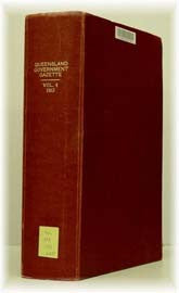 Queensland Government Gazette 1863