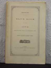 Queensland Blue Book 1872