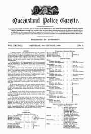 Queensland Police Gazette 1900