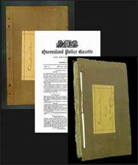 Image unavailable: Queensland Police Gazette Compendium 1864-1870