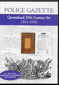 Queensland Police Gazette 19th Century Set 1864-1900