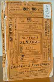 Slaters Queensland Almanac 1887