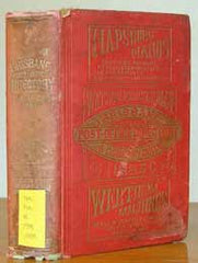 Image unavailable: Brisbane Post Office Directory & Country Guide 1885-86