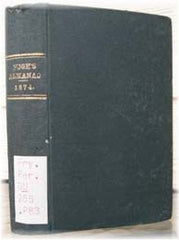 Image unavailable: Pugh's Almanac & Queensland Directory 1874