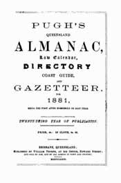 Pugh's Almanac and Queensland Directory 1881