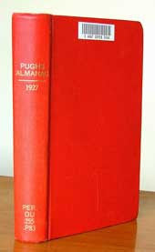 Pugh's Almanac and Queensland Directory 1927