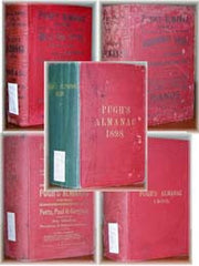 Image unavailable: Pugh's Almanac & Queensland Directory Compendium 1896-1900