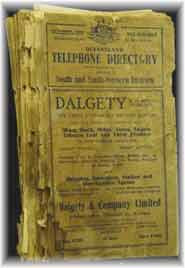 Queensland Telephone Directory 1936- South and South Western Districts