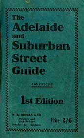The Adelaide and Suburban Street Guide 1922