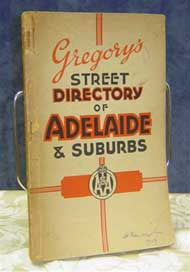Gregory's Street Directory of Adelaide and Suburbs 1949