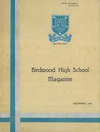 Birdwood High School Magazine 1931-1980