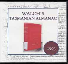 Image unavailable: Walch's Tasmanian Almanac 1903