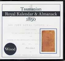 Tasmanian Royal Kalendar and Almanack 1850 (Wood)