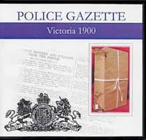 Image unavailable: Victoria Police Gazette 1900