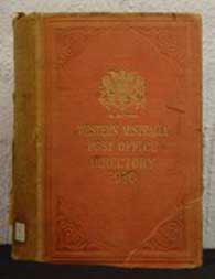 Western Australia Post Office Directory 1910 (Wise's)