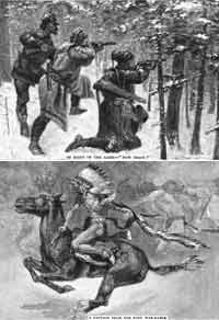 On Canada's Frontier - 1892 (Many illustrations credited to Frederic Remington)