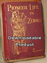 Pioneer Life in Zorra - 1899 (by Download)