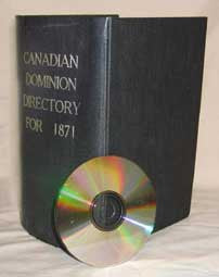 Lovell's Canadian Dominion Directory (All six provinces) - 1871