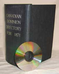 Lovell's Canadian Dominion Directory (All six provences) - 1871