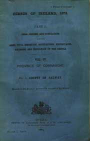 Census of Ireland, Co. Galway 1871 Statistical Abstracts