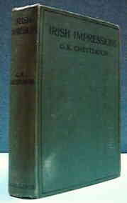 G. K. Chesterton, Irish Impressions, 1919