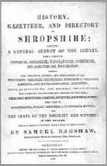Image unavailable: Bagshaw's, History, Gazetteer and Directory of Shropshire, 1851