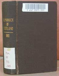 Almanac of Scotland and British Register 1810