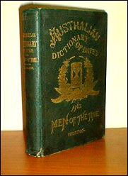 Australian Dictionary of Dates and Men of the Time 1879 - F. Heaton