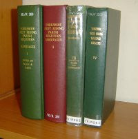 Yorkshire West Riding Parish Registers - Marriages (4 Vols)