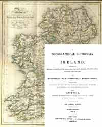Samuel Lewis, Topographical Dictionary of Ireland, 3 vols (1st Edition, 1837)