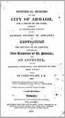 Image unavailable: James Stuart, A.B. Historical Memoirs of the City of Armagh for a period of 1373 years (1819)