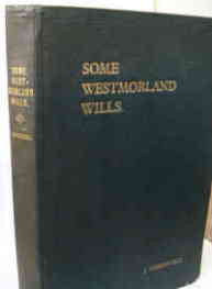 Some Westmoreland Wills 1686 - 1738